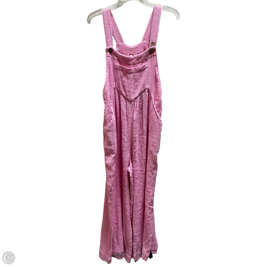 Jumpsuit By Free People In Pink, Size: M
