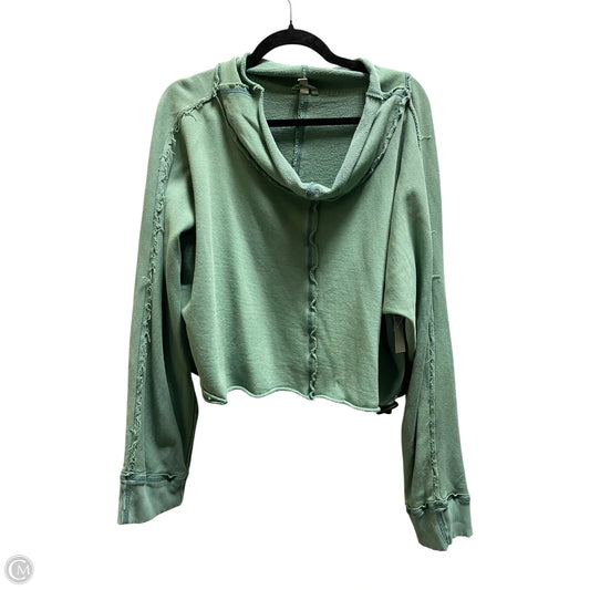 Top Long Sleeve By Free People In Green, Size: M