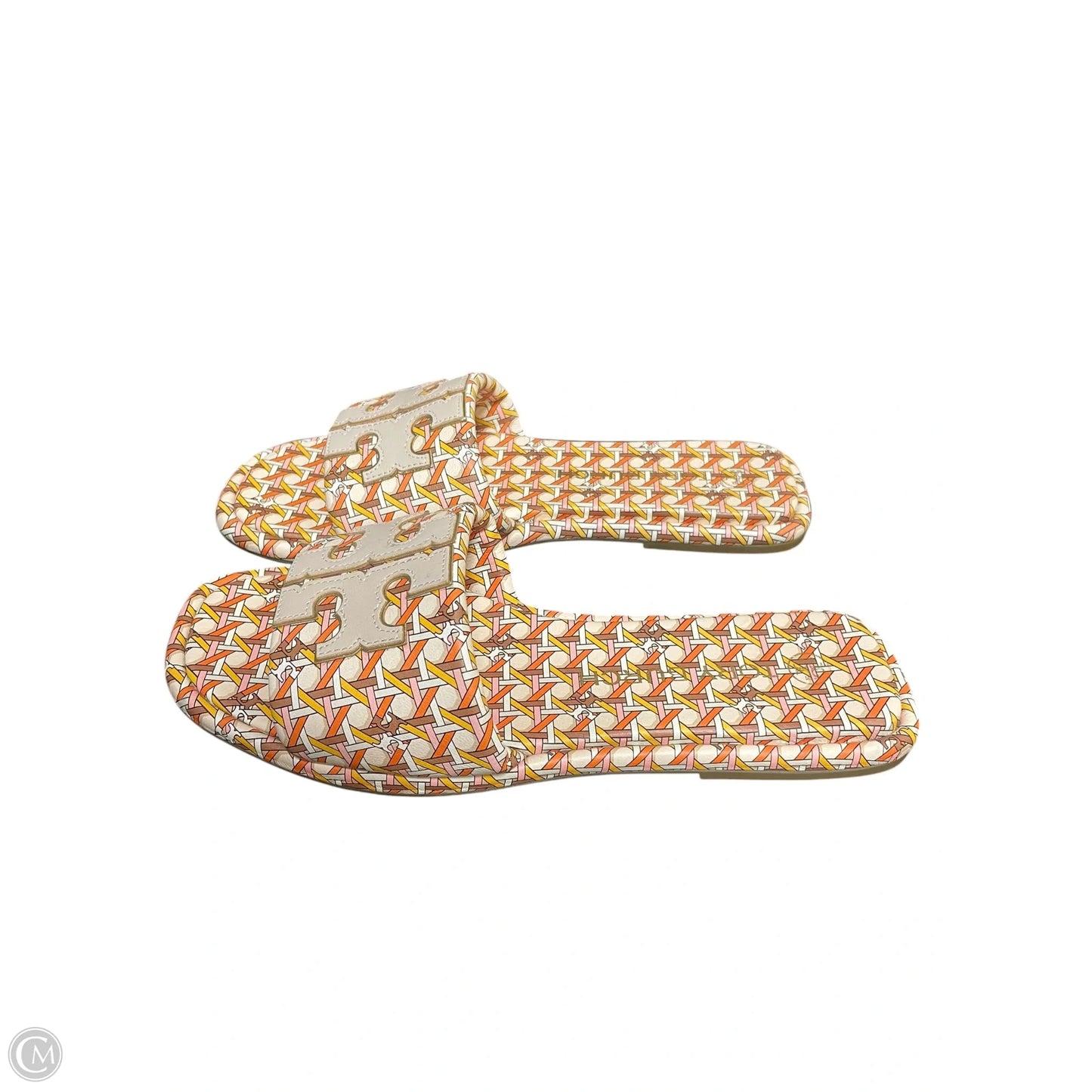 Sandals Designer By Tory Burch In Yellow, Size: 9.5