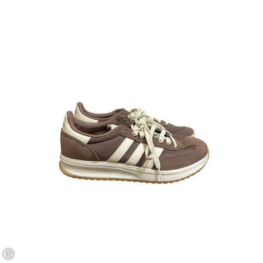 Shoes Sneakers By Adidas In Brown, Size: 9
