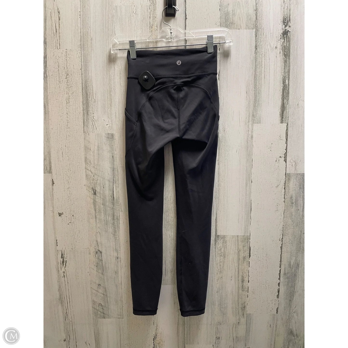 Athletic Leggings By Lululemon In Black, Size: 0
