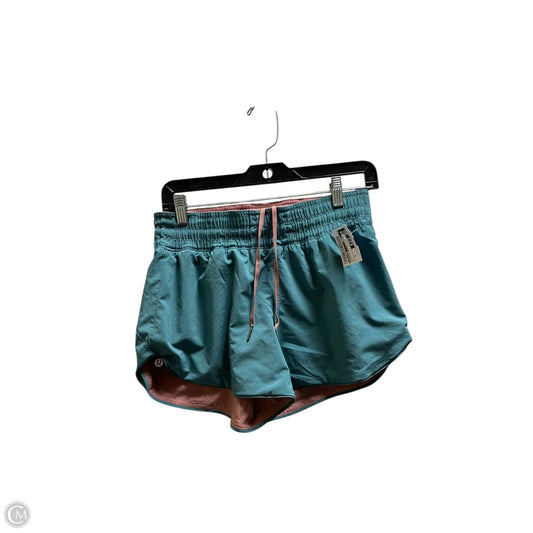 Athletic Shorts By Lululemon In Blue, Size: 6