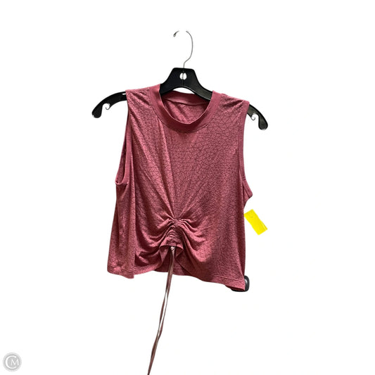 Athletic Tank Top By Lululemon In Pink, Size: S