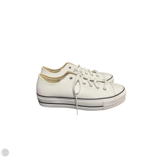 Shoes Sneakers Platform By Converse In White, Size: 10.5