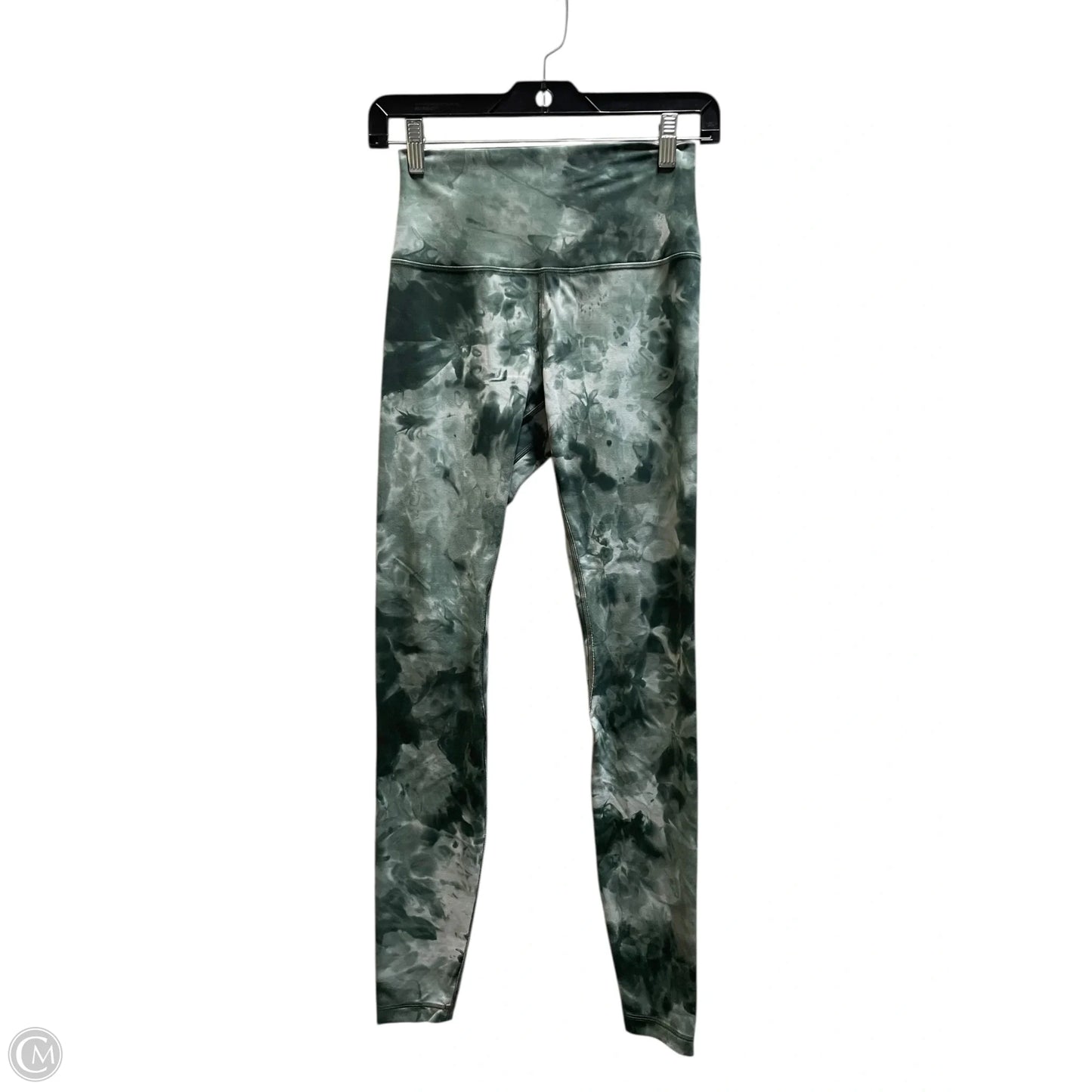 Athletic Leggings By Lululemon In Green, Size: 6