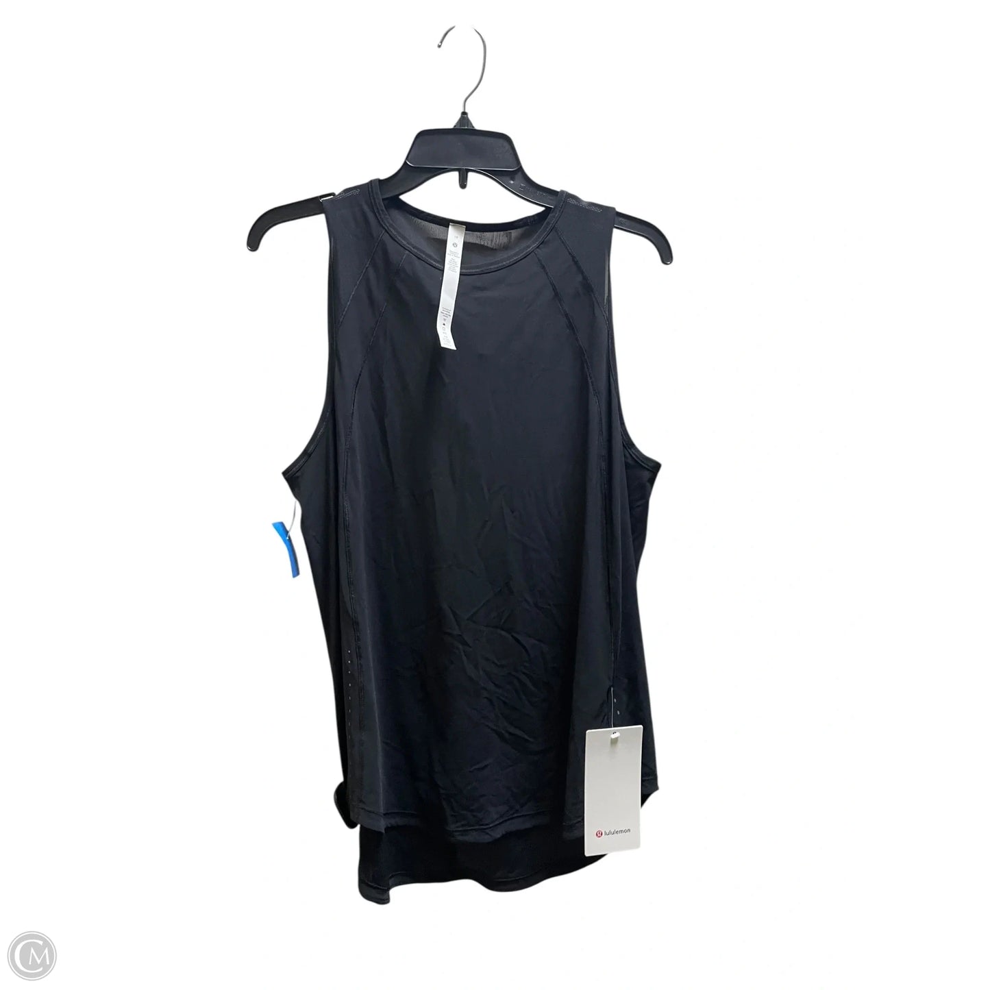 Athletic Tank Top By Lululemon In Black, Size: 10