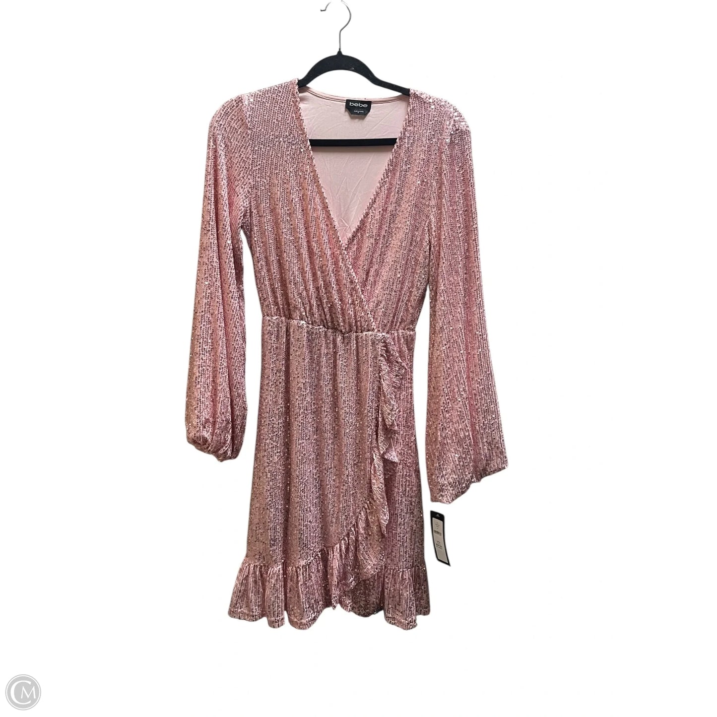 Dress Party Short By Bebe In Pink, Size: M