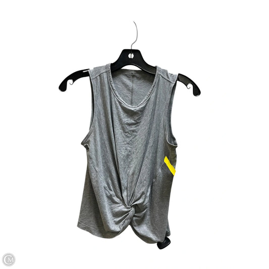 Athletic Tank Top By Lululemon In Grey, Size: 4