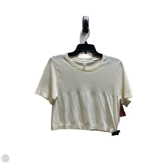 Top Short Sleeve By Varley In White, Size: S