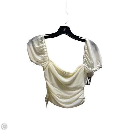 Top Sleeveless By Princess Polly In Cream, Size: 4