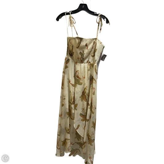 Dress Casual Maxi By Vince Camuto In Beige, Size: Xs