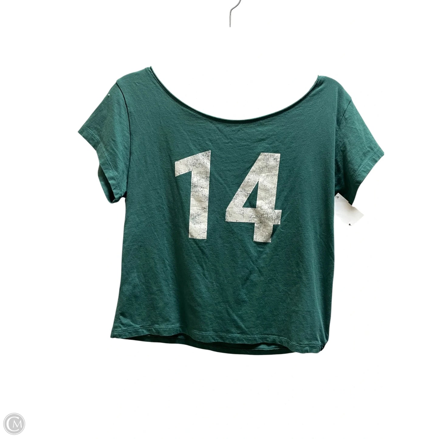 Top Short Sleeve By Wild Fable In Green, Size: S