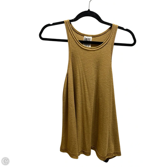 Top Sleeveless By Free People In Tan, Size: S