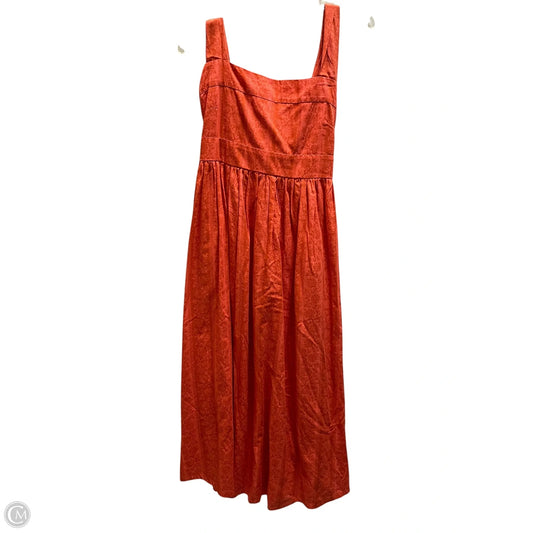 Dress Casual Maxi By Clothes Mentor In Orange, Size: S