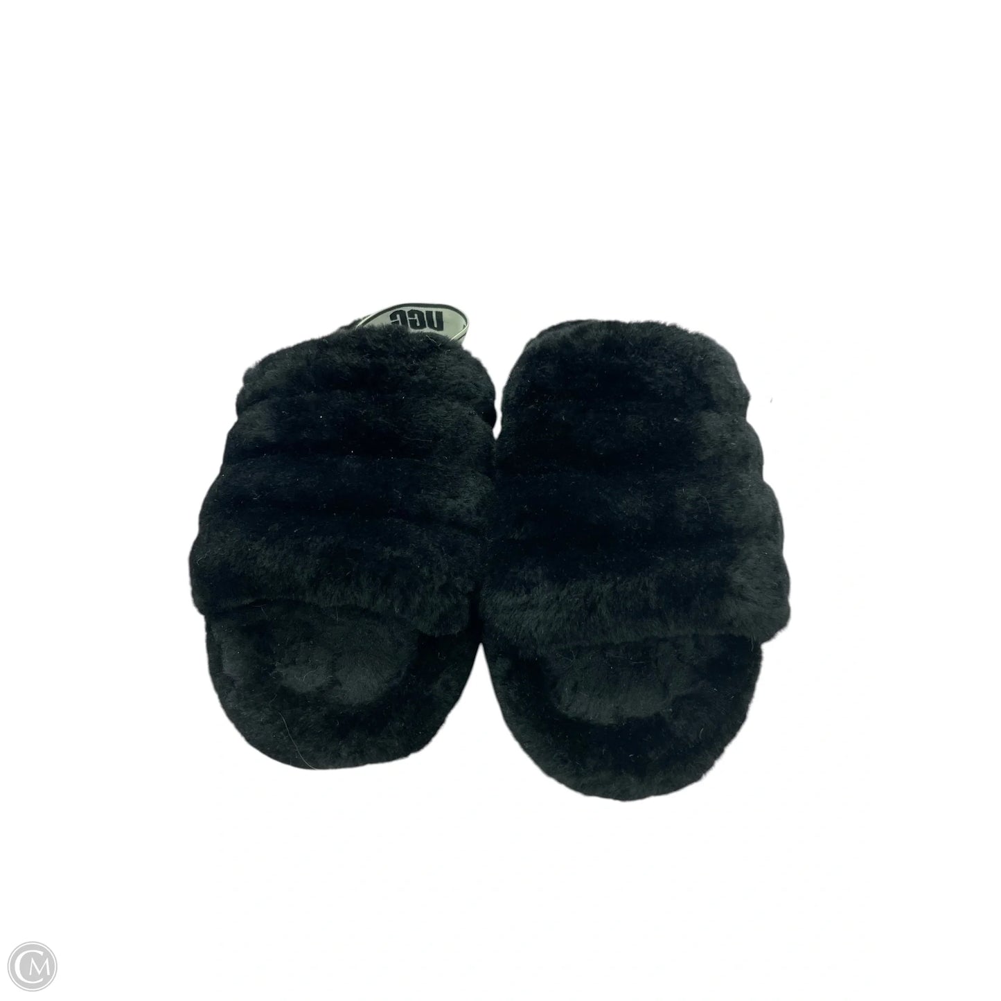 Sandals Designer By Ugg In Black, Size: 6.5