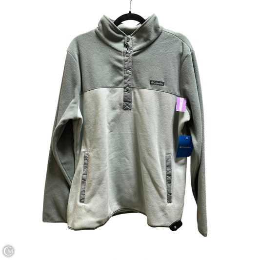 Jacket Fleece By Columbia In Green, Size: Xxl