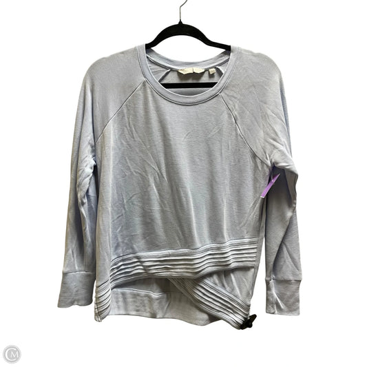 Athletic Top Long Sleeve Crewneck By Athleta In Blue, Size: Xs