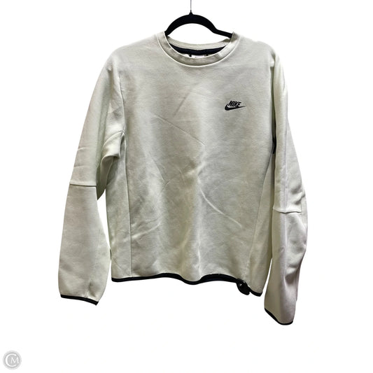 Athletic Sweatshirt Crewneck By Nike Apparel In Green, Size: M
