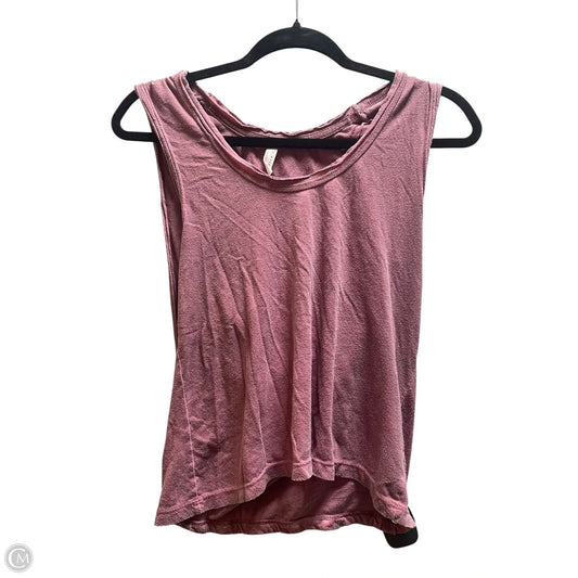 Athletic Tank Top By Free People In Plaid Pattern, Size: Xs