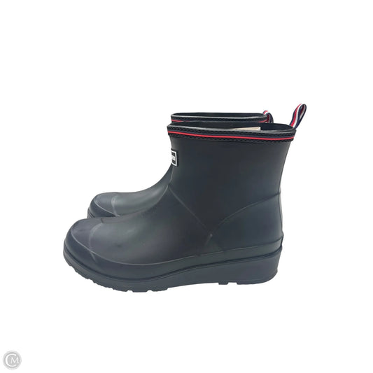 Boots Rain By Tommy Hilfiger In Black, Size: 7