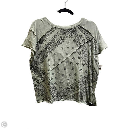 Top Short Sleeve By We The Free In Green, Size: M