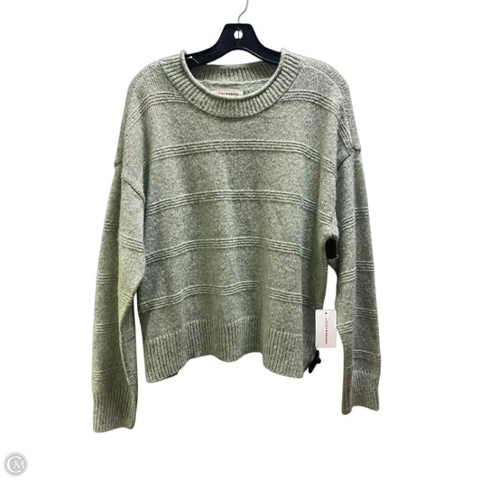 Sweater By Lucky Brand In Green, Size: L