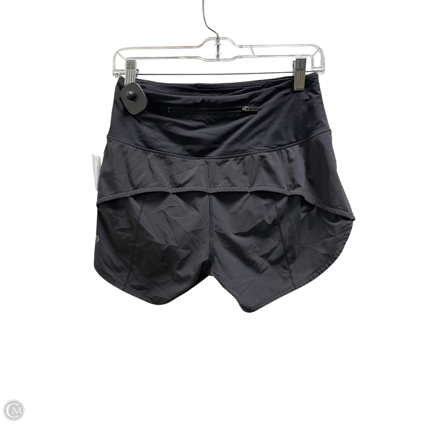 Athletic Shorts By Lululemon In Black, Size: 4