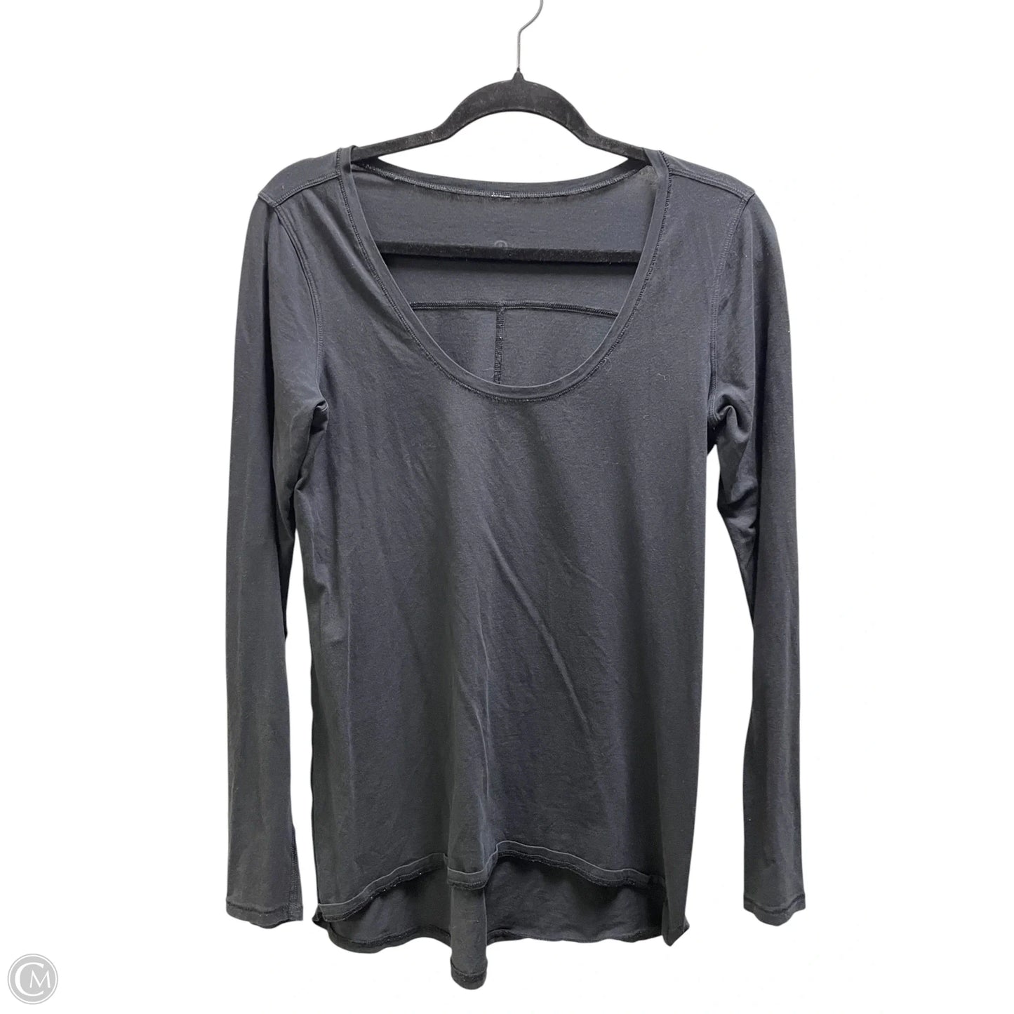 Top Long Sleeve By Lululemon In Black, Size: S
