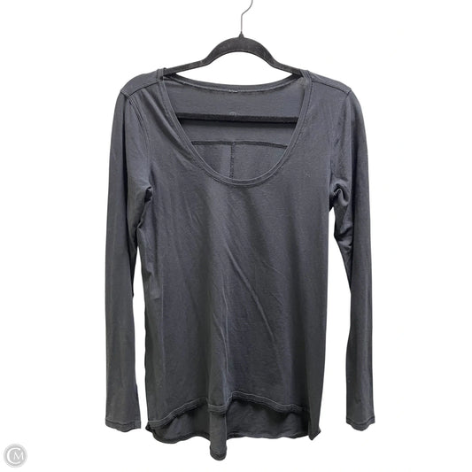 Top Long Sleeve By Lululemon In Black, Size: S