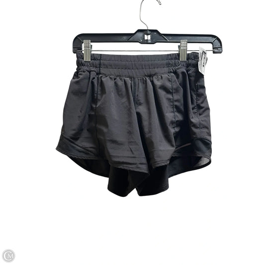 Athletic Shorts By Lululemon In Black, Size: 4