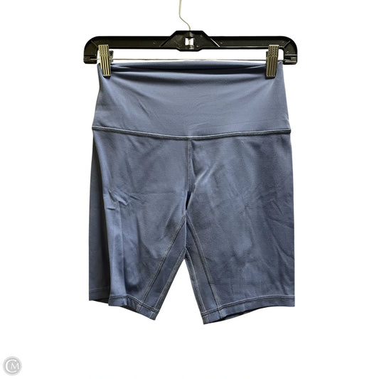 Athletic Shorts By Lululemon In Blue, Size: 6