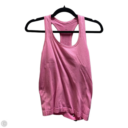 Athletic Tank Top By Lululemon In Pink, Size: S