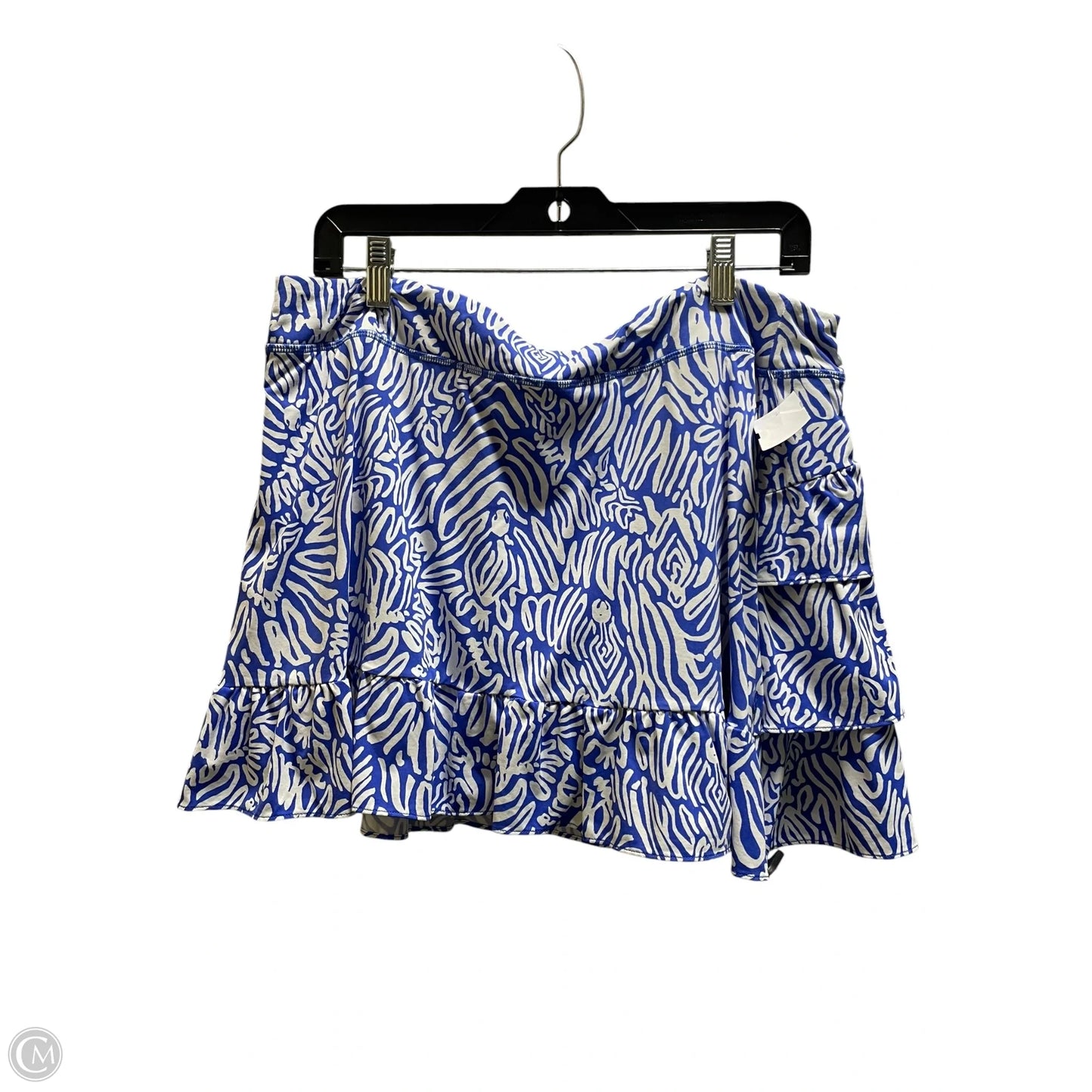Skort Designer By Lilly Pulitzer In Blue, Size: Xl