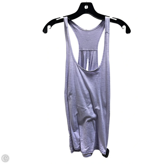 Athletic Tank Top By Lululemon In Purple, Size: 6