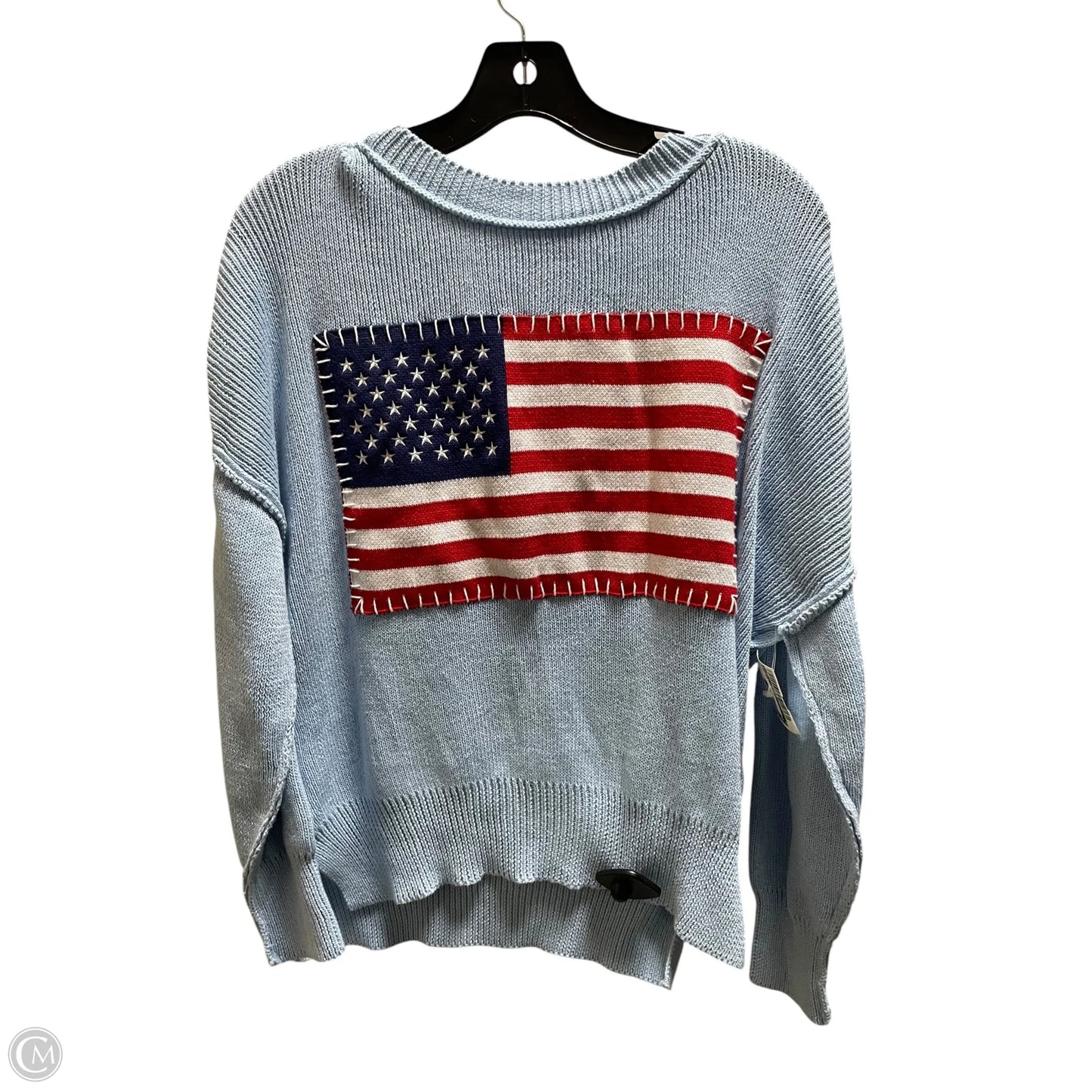 Sweater By Simply Southern In Blue, Size: S