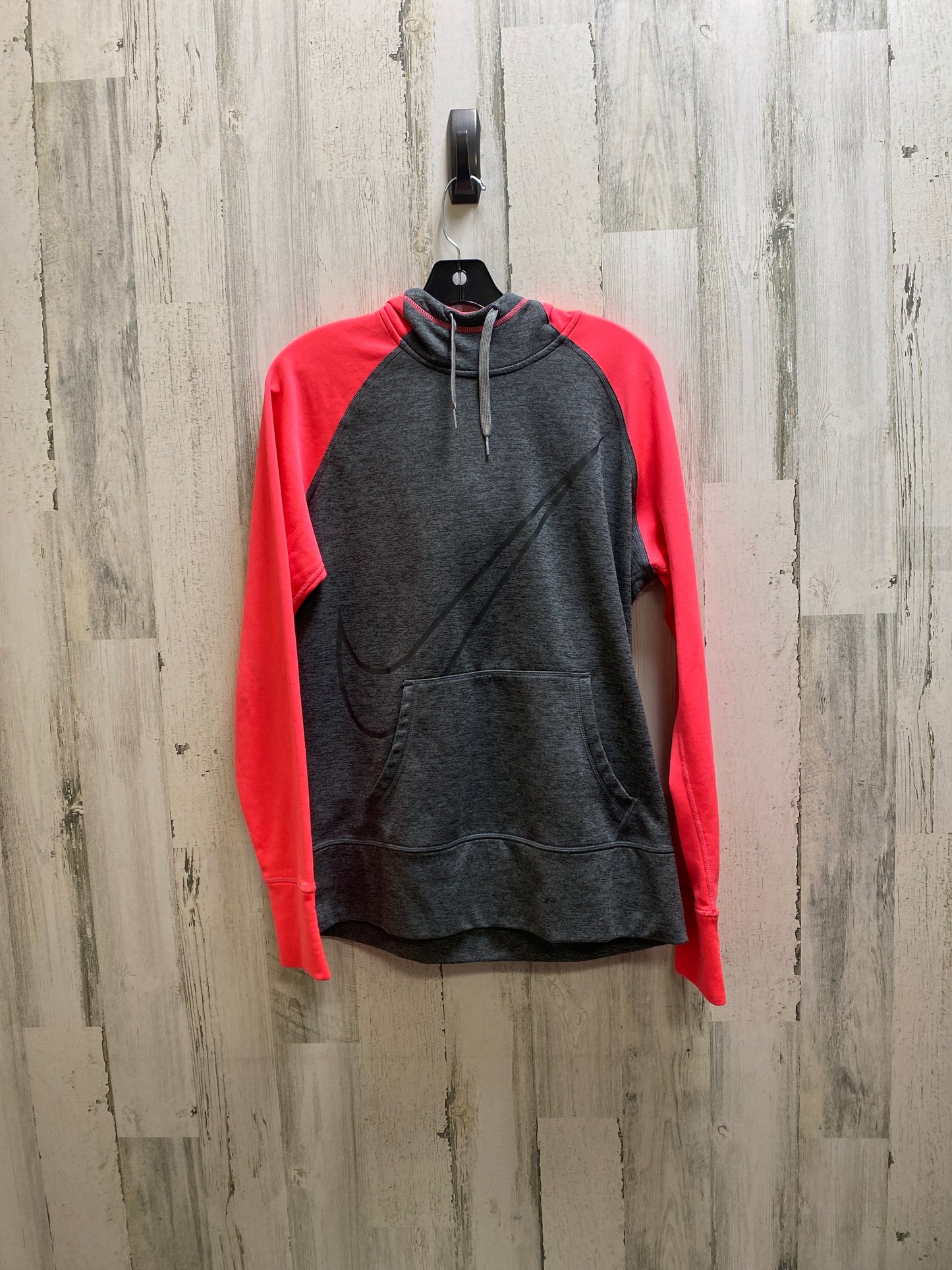 Athletic Sweatshirt Hoodie By Nike Apparel  Size: L