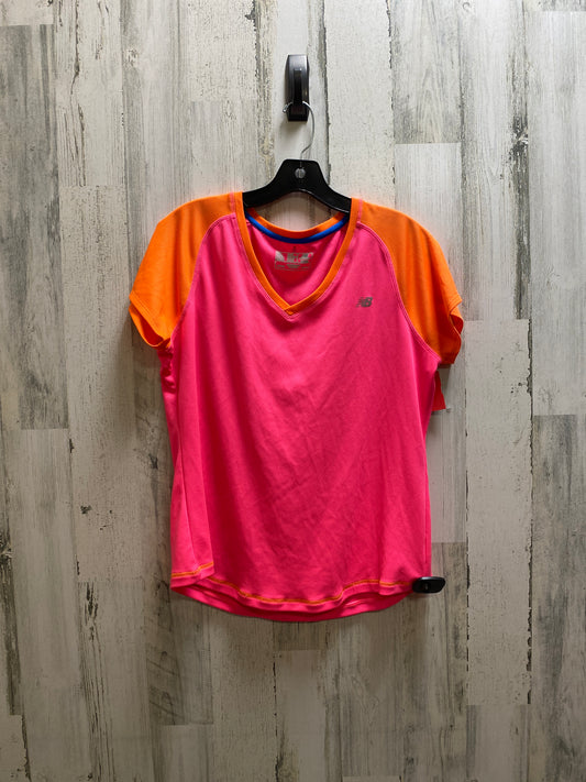 Top Short Sleeve By New Balance  Size: Xl