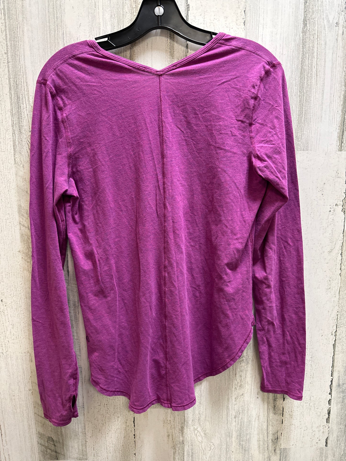 Athletic Top Long Sleeve Crewneck By Lululemon  Size: L